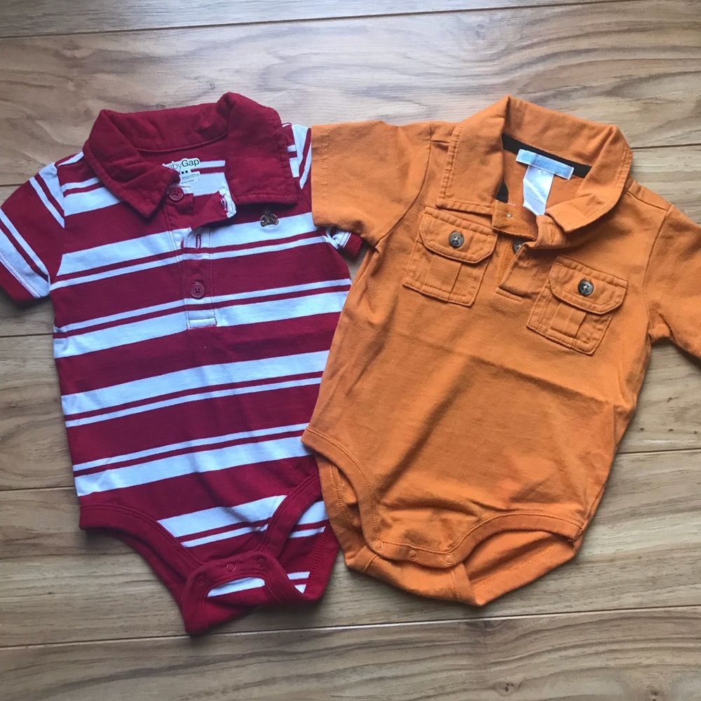 BABY GAP + JANIE and JACK onesies
